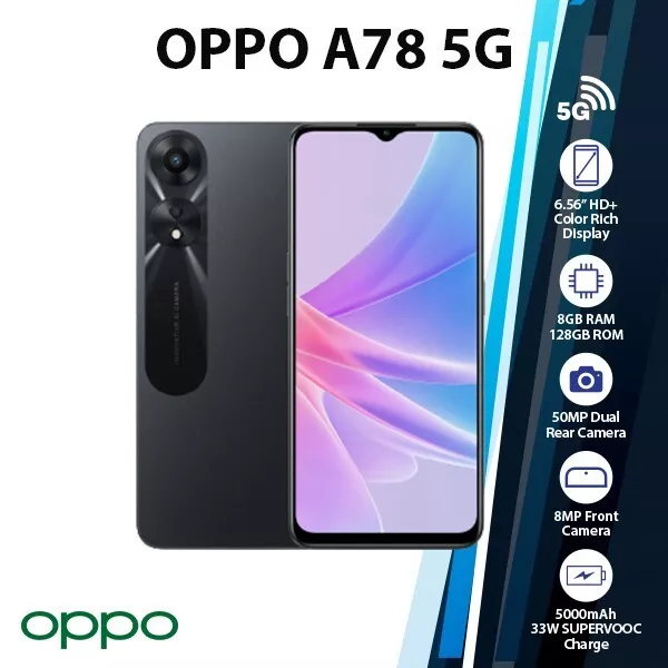 Oppo A78 5G mobile 8/128